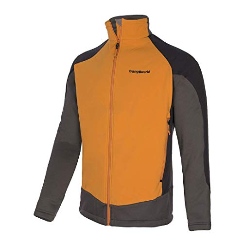 Trangoworld Lia Tw86 Chaqueta, Hombre, Ocre/Negro, M