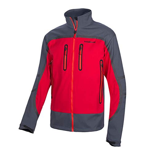 Trangoworld Raga Tw86 Chaqueta, Hombre, Rojo/Negro, M