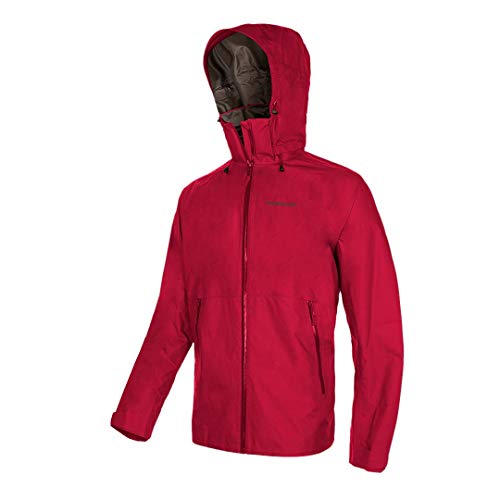 Trangoworld Soho Chaqueta, Hombre, Rojo grana, 2XL