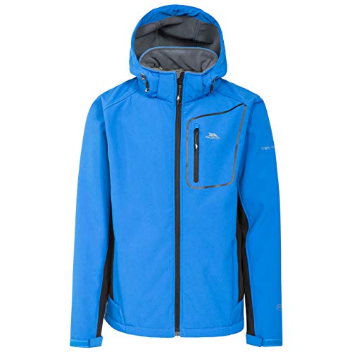 Trespass Strathy II Chaqueta Softshell, Hombre, BLU, L