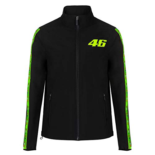 Valentino Rossi Colección VR46 Classic Chaqueta, Unisex, Nero, XXL