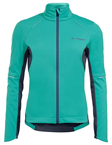 VAUDE Women's Resca Softshell Jacket III Chaqueta, Mujer, Peacock, 38