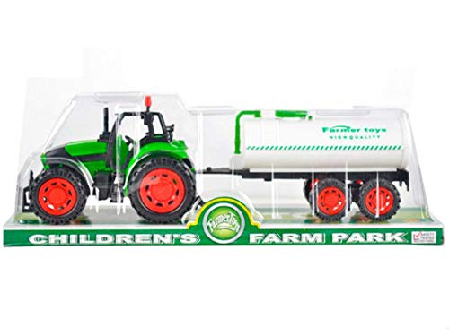 VICTORIA PARTY Tractor con Cisterna 37x10x12cm