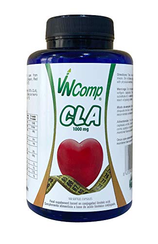 VNComp CLA 1000 mg, 100 capsule. acido linoleico coniugato. Fat burner.