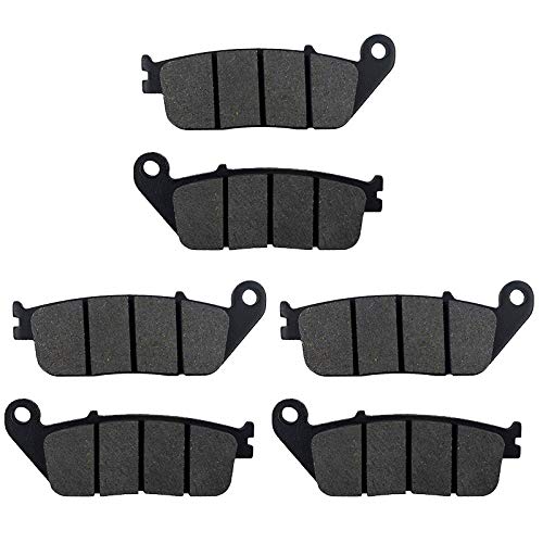 XXF-SCP, Frente trasero de la motocicleta Pastillas de freno Discos Kit for HONDA CBR750 Superaero RC27 VFR750 CBR1000 F CBR1000F VFR750F ST1100 GL1500 97-03 ( Color : Front and Rear Pads )