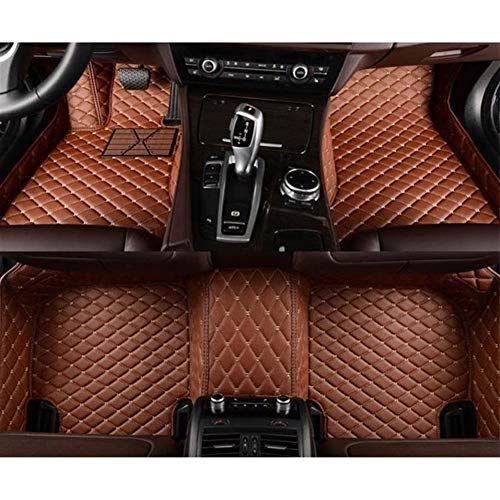 YUNJINGCHENMAN Coche tapetes for Dodge Todos los Modelos Calibre Viaje Ram Caravana Challenger Aittitude (Color Name : Light Brown)