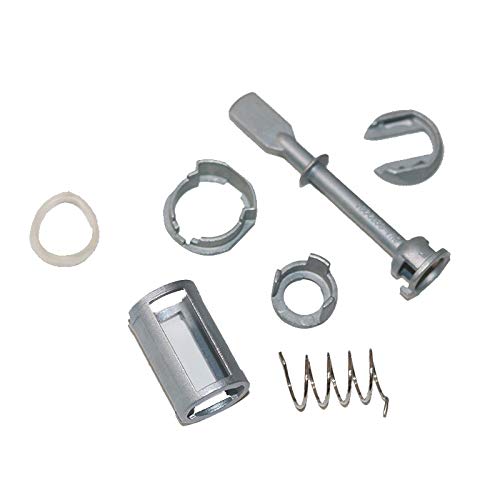 ZhenSanShan 7 unids/Set Front Front Lock/Dere Door Lock Herramientas de reparación Kit de reparación 6K4837223A / Ajuste para -Seat Ibiza/Uso Cilindro de Bloqueo de la Puerta