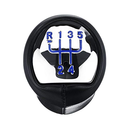 zhuzhu Knob de Cambio de Engranajes de 5 velocidades para Renault Clio Espace Kangoo (Express) Laguna Megane Cabriolet Clásico Twingo Fit para Dacia Logan (Color Name : Blue)