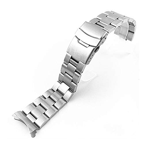 ZZDH correas relojes acero inoxidable 20 mm 22 mm de acero inoxidable completo de acero inoxidable de metal universal de la banda del reloj de la cinta de la pulsera de la brazalete de la correa de la