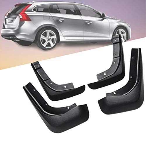 4pcs Guardabarros De Coche Para Volvo C30 V40 V60, Guardabarros De Goma Delanteros Y Traseros, Guardabarros Accesorios Para AutomóViles