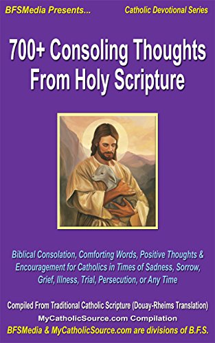 700+ Consoling Thoughts From Holy Scripture: Biblical Consolation, Comforting Words, Positive Thoughts & Encouragement for Catholics in Times of Sadness, ... Devotional Series) (English Edition)