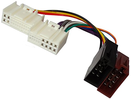 AERZETIX: Adaptador Cable Enchufe ISO para autoradio de Coche vehiculos C12047