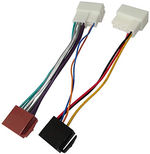 AERZETIX - Adaptador Cable - Enchufe ISO - para Radio de Coche vehículos - C40112