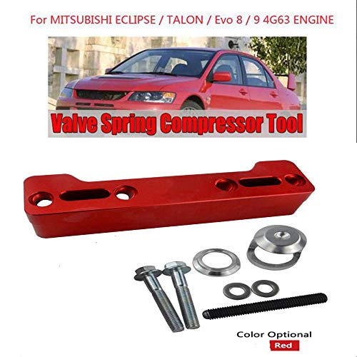 AKDSteel Herramienta de compresor de Resorte de válvula de Aluminio para Motor MIT-SUBISHI Eclipse/Talon/EVO 8/9 4G63 Práctico Accesorio para automóviles