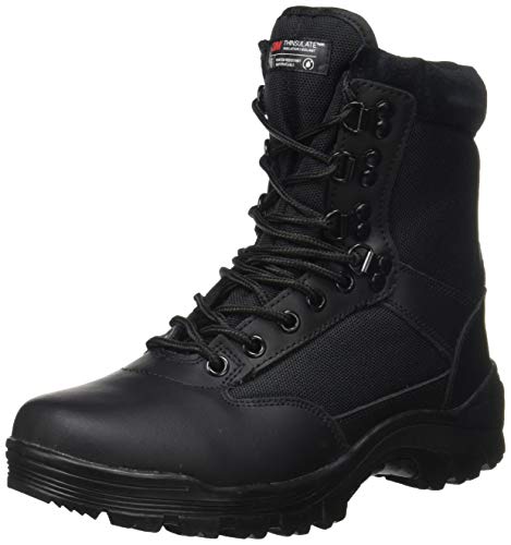 Botas Mil-Tec Tactical con cremallera YKK, para trekking, de montaña, disponible en varios modelos, color, talla 47/ UK 14