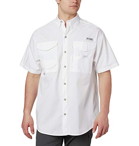 Columbia Camisa de Manga Larga PFG Bonehead para Hombre, algodón, Ajuste Relajado