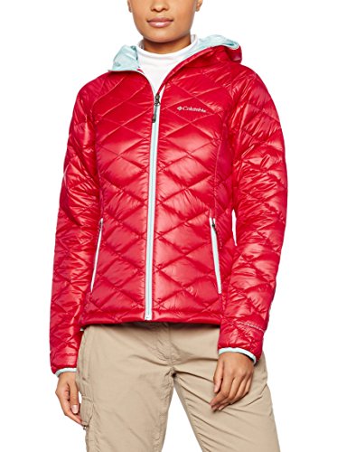 Columbia Chaqueta Guateada Trask Mountain 650 Turbo Down Rosa Oscuro XL