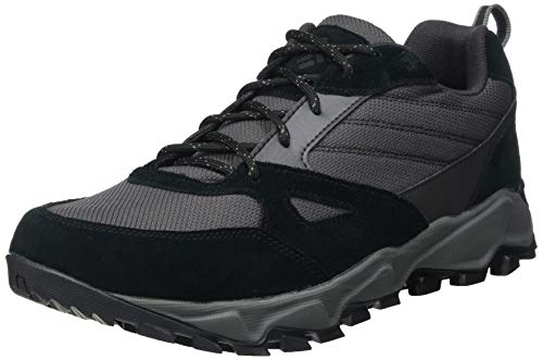 Columbia IVO Trail, Zapatillas para Carreras de montaña Hombre, Tiburón/Titanio II, 41.5 EU