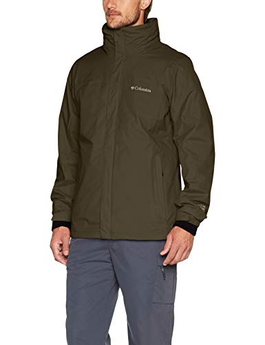 Columbia Mission Air Chaqueta Interchange, Hombre, Verde (Peatmoss), XXL