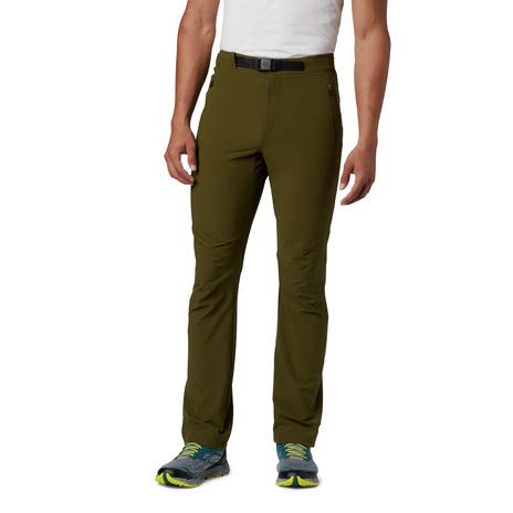 Columbia Passo Alto II Hose Pantalones para Hombre, New Olive, 36