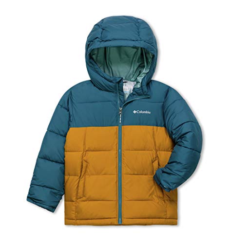 Columbia Pike Lake Chaqueta, Unisex Niños, Azul (Blue Heron/Canyon Gold), S