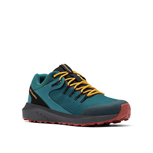 Columbia Trailstorm, Zapatillas para Caminar Hombre, Deep Wave Bright Gold, 41 EU