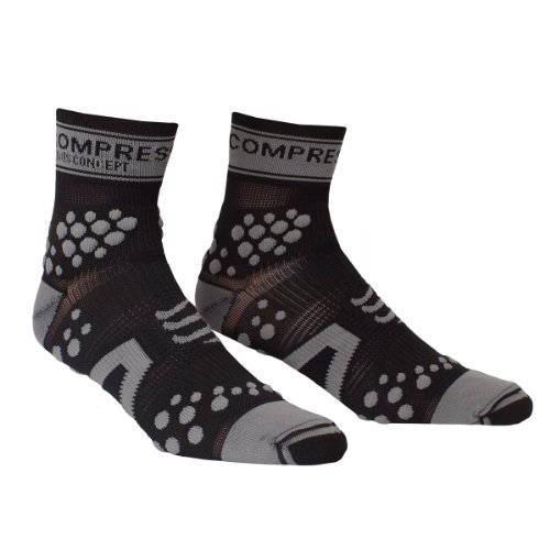 COMPRESSPORT Kompressionssocken Proracing Trail - Guantes de esquí para Hombre, Color Gris, Talla M