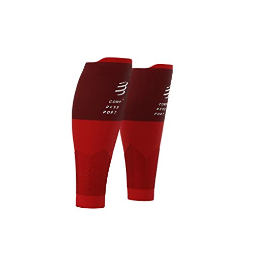 COMPRESSPORT R2V2 Manga de compresión, Unisex Adulto, Rojo, T2