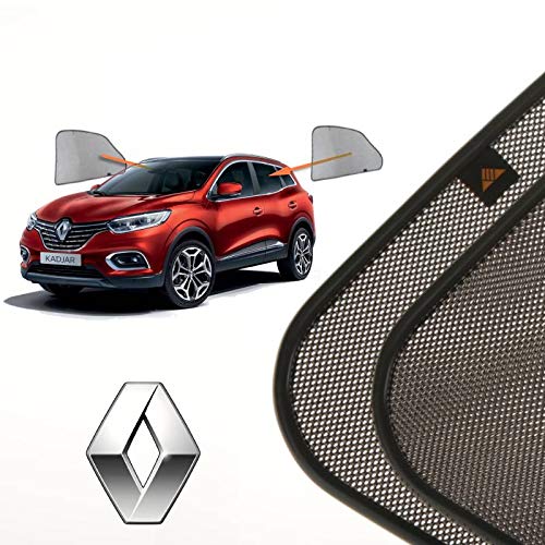 Cortinillas Parasoles Coche Laterales Traseras a Medida para Renault Kadjar (1) (2015-presente) SUV 5 Puertas