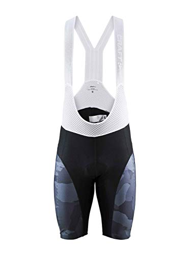 Craft Surge Lumen Bib - Pantalones Cortos de Ciclismo para Hombre, Unzutreffend, Primavera/Verano, Hombre, Color Multi/Black, tamaño Small