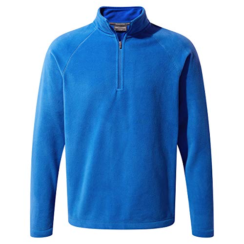 Craghoppers Expert Basecamp - Sudadera con Media Cremallera para Hombre, Hombre, Color Azul Deportivo, tamaño XXXXL