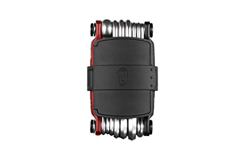 Crankbrothers - Herramienta multiusos unisex, color negro y rojo