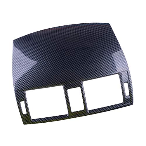 Cubierta de ventilación de fibra de carbono actualizada para consola central de coche, ajuste para Toyota Corolla 2007 2008 2009 2010 2011 2012 2013 consola central y de piso