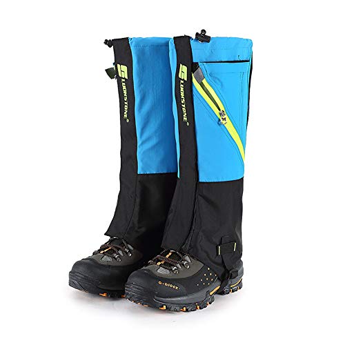 Cubierta del Zapato del Esquí, Cubierta Caliente Impermeable Doble-Acodada De La Nieve, Prevención Larga De La Arena Que Sube Y Cubierta 2PCS del Pie De La Protección del Insecto,B