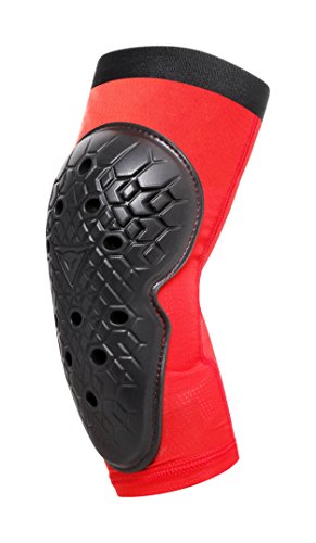 Dainese Bufanda de protección Elbow, Niño, Negro/Rojo, JS