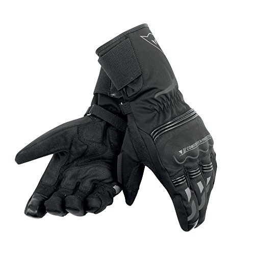 Dainese-TEMPEST UNISEX D-DRY LONG Guantes, Negro/Negro, Talla M