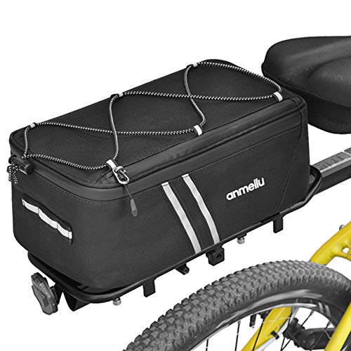 Festnight Bolsa para Maletero de Bicicleta 7L Bolsa Trasera para Bicicleta Bolsa para portabicicletas con Cubierta Impermeable para llia