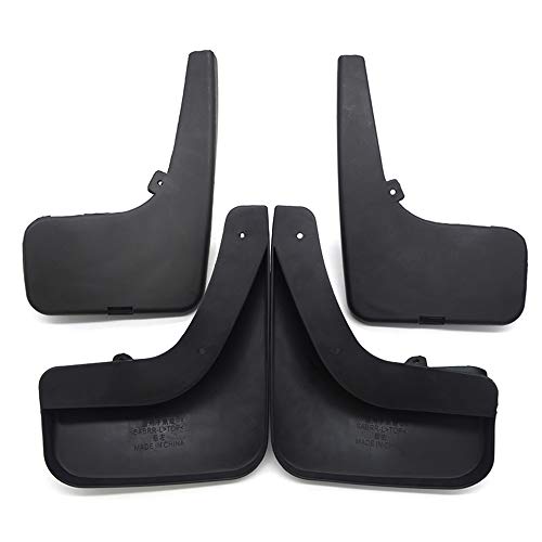 Guardabarros Delanteros Traseros de Coche   , para 2003 2004 2005 2006 2007 2008 2009 Citroen C2 Accesorios Moldeados Guardabarros con Solapa de Barro