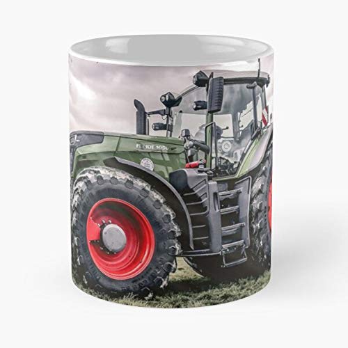 Harvest Farming Harvester Tractor Combine Agricultura Verano Mejor Taza De Café De Cerámica De 11 Oz