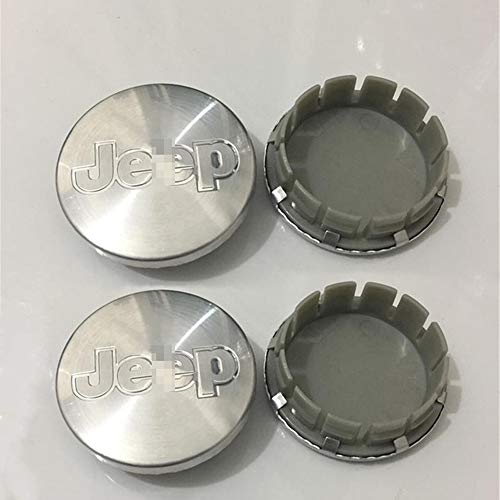 HBTTFR 56/64 mm, tapacubos Central de Rueda de Coche, Tapa a Prueba de Polvo, tapacubos, Llantas centrales, Emblema, Emblema, Tapa para Jeep Patriot Renegade Grand Cherokee Liberty