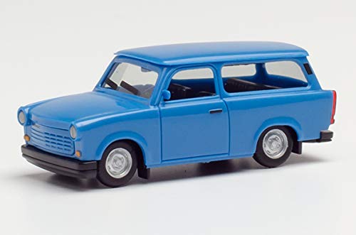 herpa Trabant 1.1 Universal, Azul olímpico en Miniatura para coleccionar artesanía y como Regalo, Color olympiablau (027359-003)