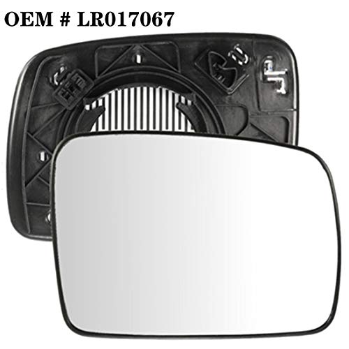 HZYCKJ Espejo con calefacción lateral derecho Espejo retrovisor Cristal OEM # LR017067