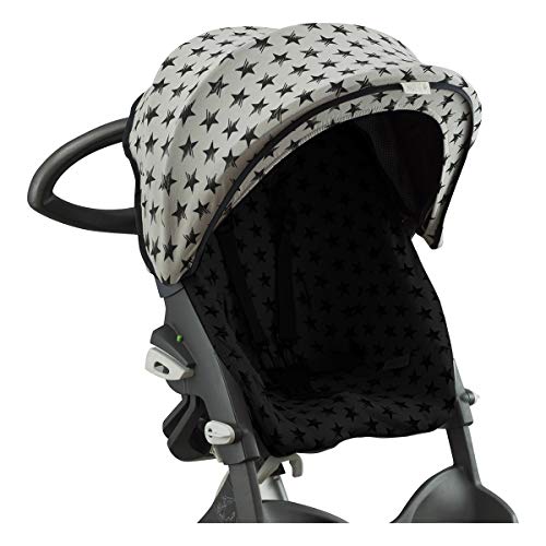 JANABEBE Cubre capota para Coche Stokke Xplori y crusi (DARK SKY)