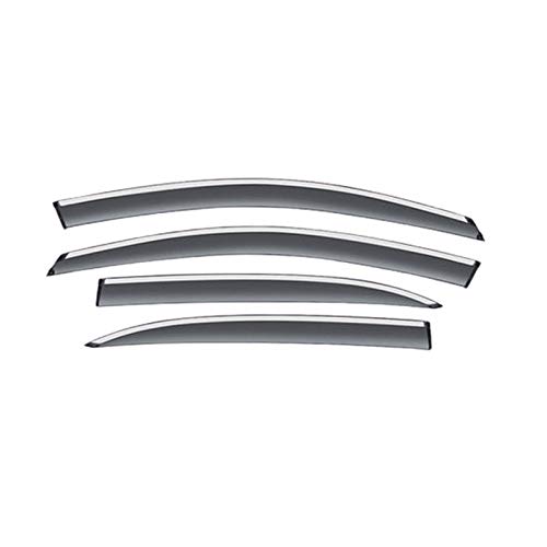 JTSGHRZ Ventanillas Viento y Lluvia Deflectores de protección contra la Lluvia para Coche, Cubierta de Adorno de toldo, para Mercedes Benz Clase C W204 W205 C200 2007-2020