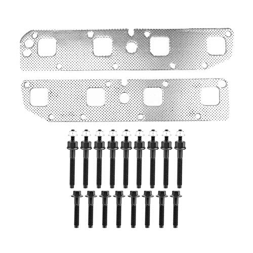 Juego de tornillos y juntas de colector de escape 6507746AA apto para Chrysler 300/Aspen