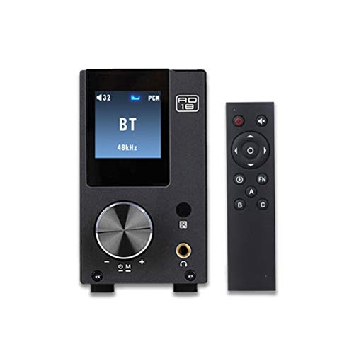 KDLK Amplificador De Audio HiFi Estéreo Bluetooth Apt X USB DAC Amp Player DSP Full Digital Power Amplificador 2.1 para Altavoz