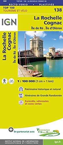 La Rochelle / Cognac / Ile de Re / Ile d'Oleron (2018): 138 (Top 100 Tourisme et Vélo)