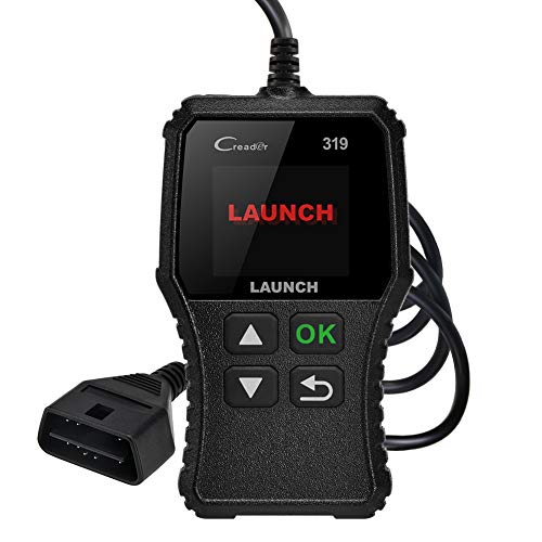 LAUNCH CR-319 CR319 OBD2 Lector de código para Motor de Coche, fallo de Gasolina, MIL, desconexión del Sensor O2 EVAP con búsqueda DTC para Principiantes (versión actualizada de CR3001)