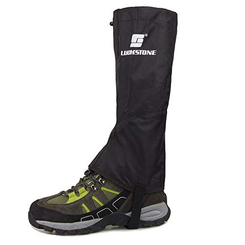 LLCP Cubierta del Zapato del Esquí, Esquí De Travesía del Alpinismo Deportes Impermeable Cubierta Respirable De La Nieve, Sistema 2PCS del Pie De La Anti-Serpiente del Anti-Insecto