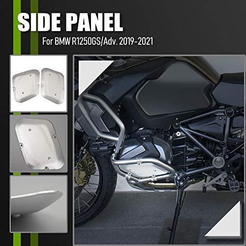 Lorababer Motocicleta Motor Cilindro Culata Protector Lateral Cubierta protectora Cubierta protectora para B.M.W R1250GS / Adv. R 1250 GS 2019-2021 2020